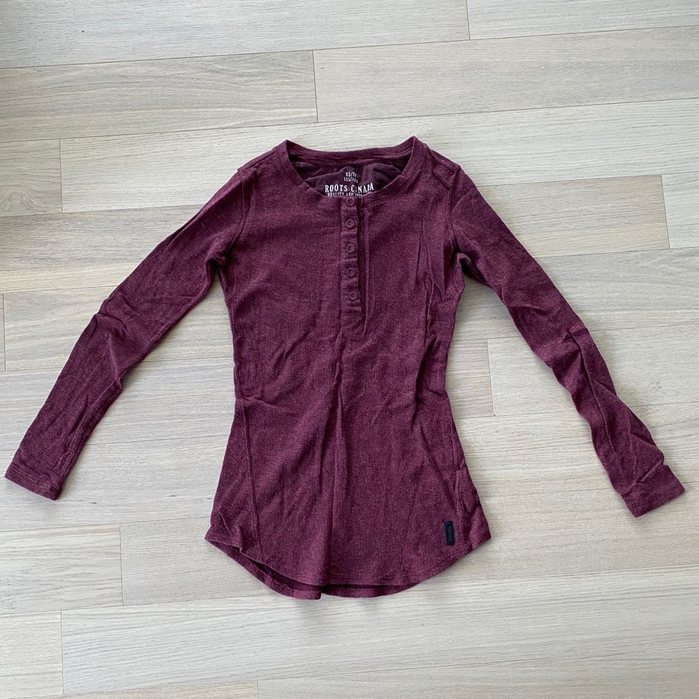 Roots thermal henley top